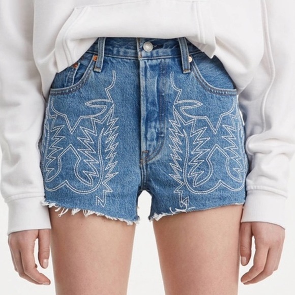 Western Embroidered Shorts | Poshmark